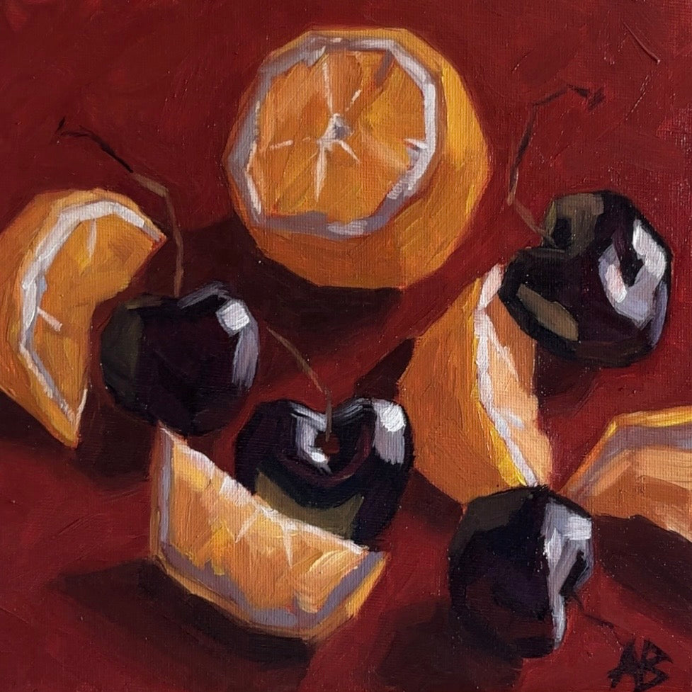 Deconstructed cherry lemonade