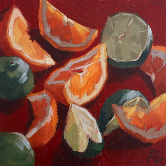 Zesty (8" x 8" print)